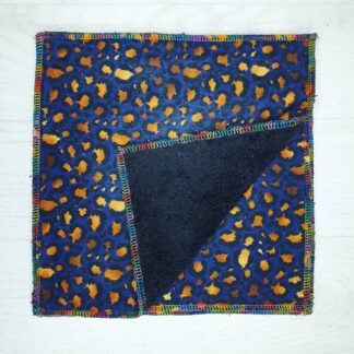 Unpaper towels - Blue Leopard Print