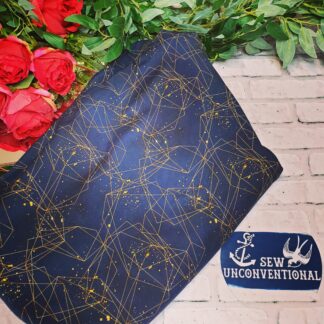 Children's Navy geometric leggings