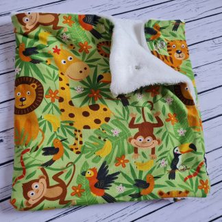 Popper Snood for Children - Jungle Animals
