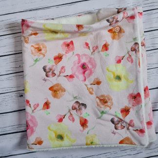 Popper Snood for Children - Springtime Flowers